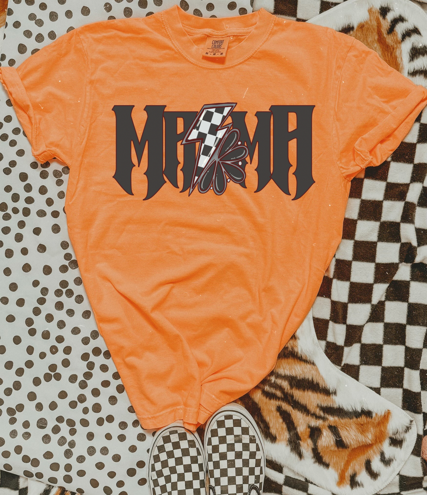 Bolted Mama 2 Comfort Colors Graphic Tee