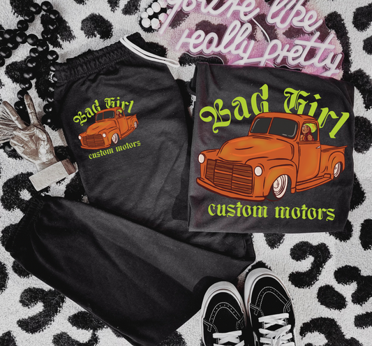 Custom Motors Sweat Set