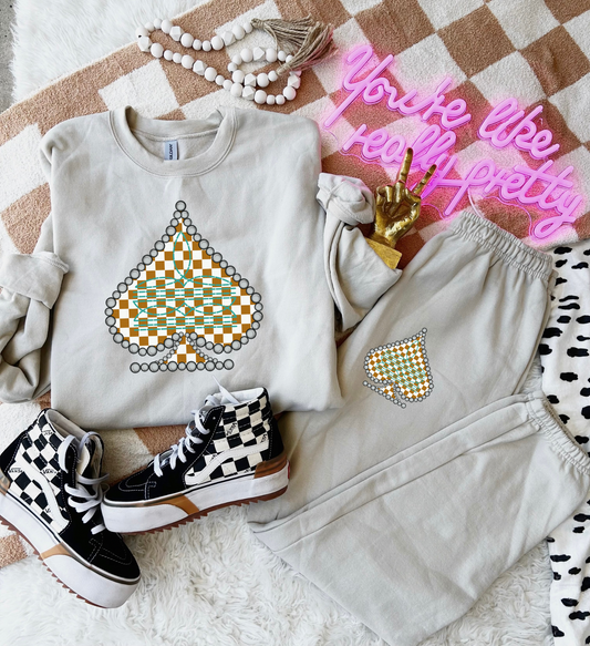 Boot Top Spade Sweat Set