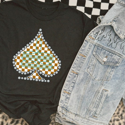 Boot Top Spade Graphic Tee