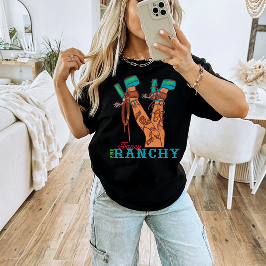 Fancy & Ranchy Graphic Tee