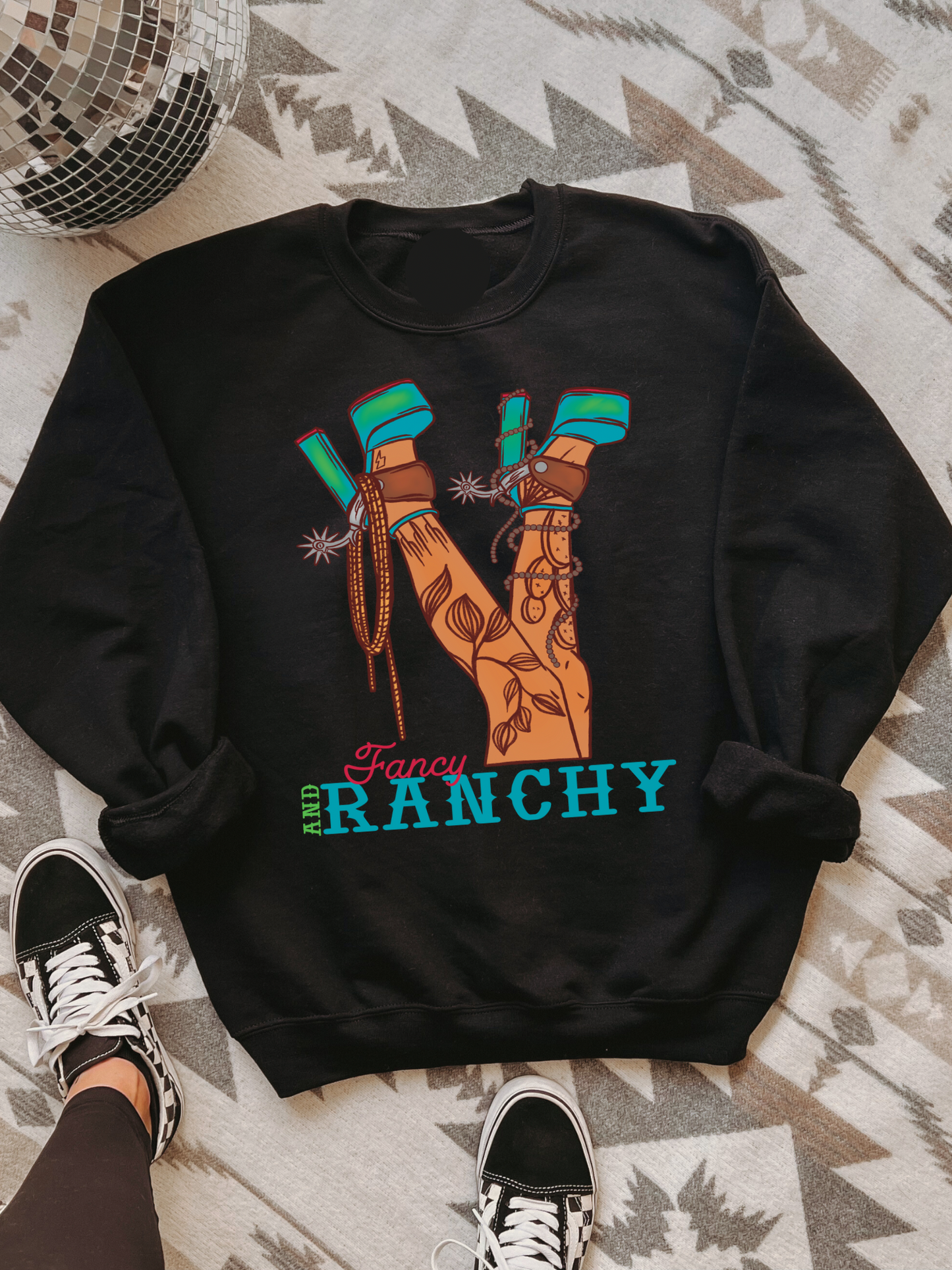 Fancy & Ranchy Crewneck