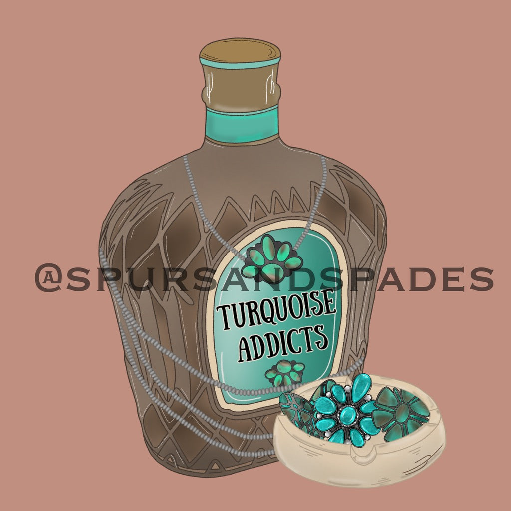 Turquoise Addicts SEMI-EXCLUSIVE