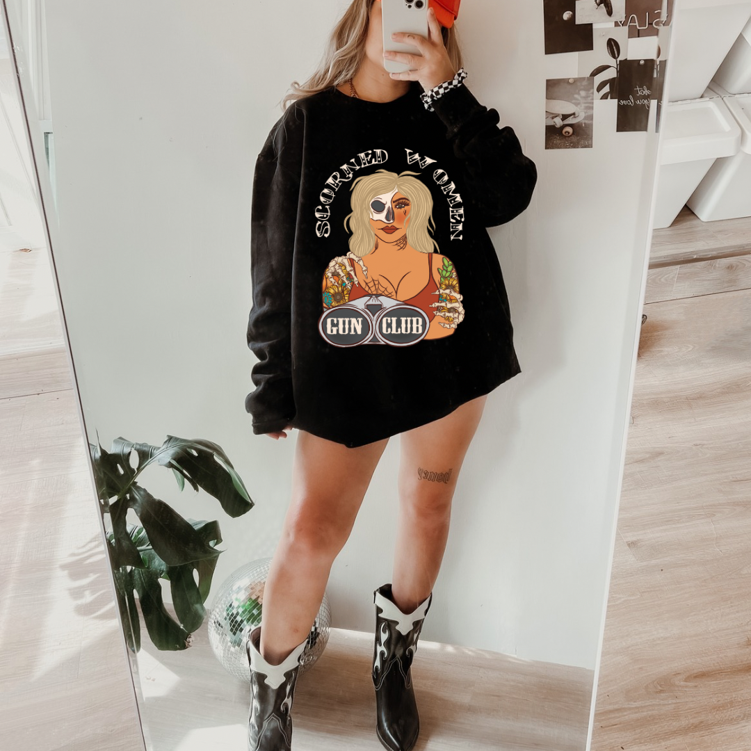 Scorned Women Blonde Crewneck