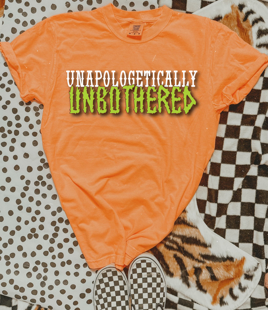 Unbothered Comfort Colors Graphic Tee