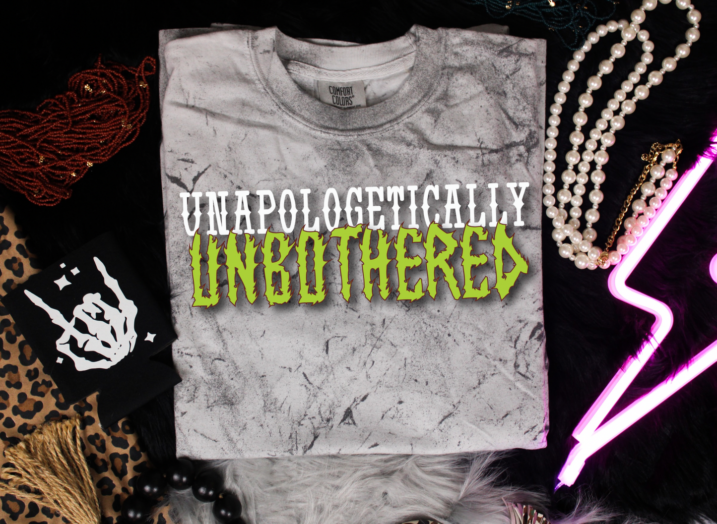 Unbothered Colorblast Graphic Tee