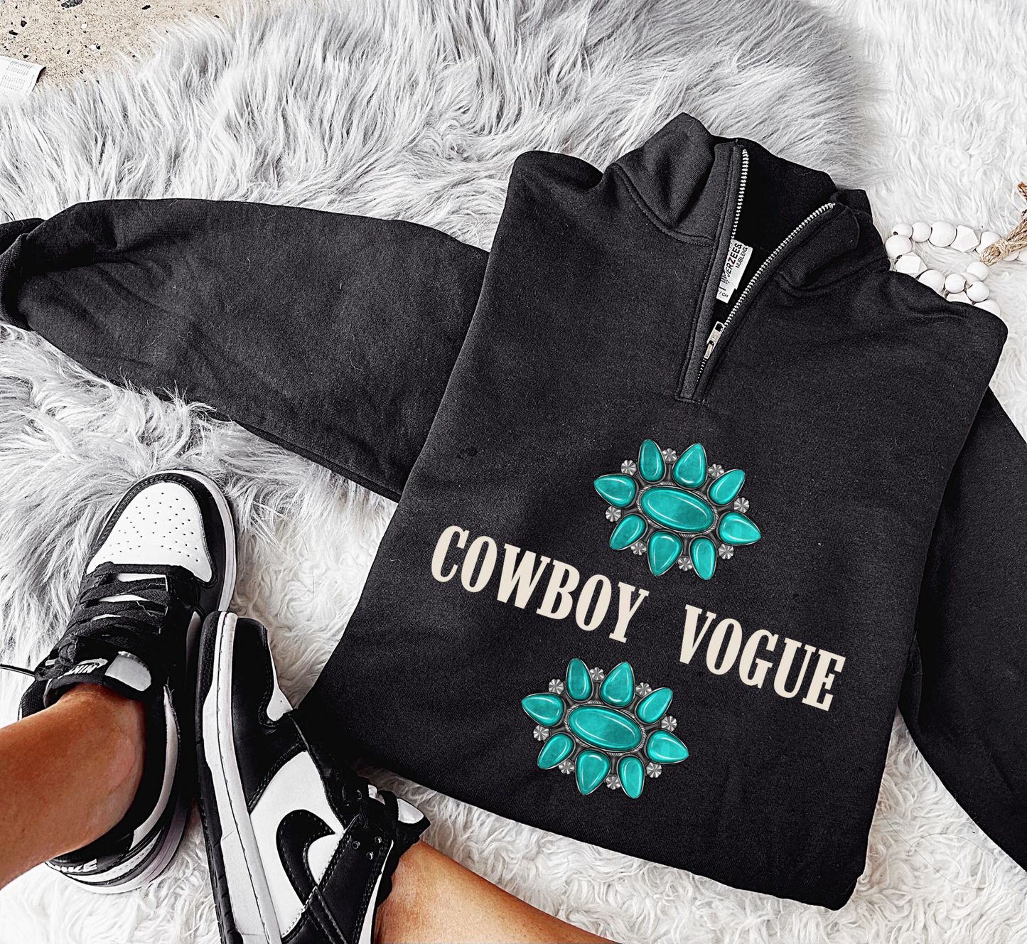 Cowboy Vogue Quarter Zip