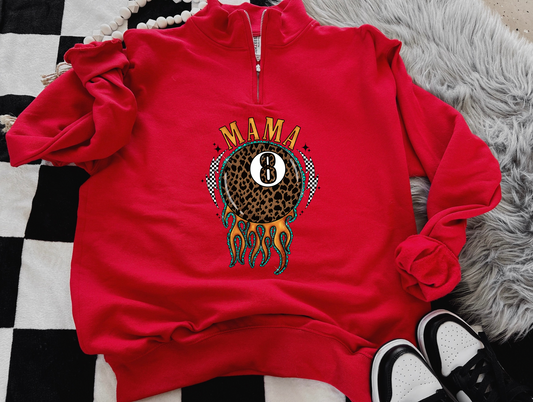 8Ball Mama Quarter Zip