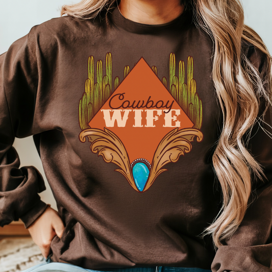 Cowboy Wife Crewneck