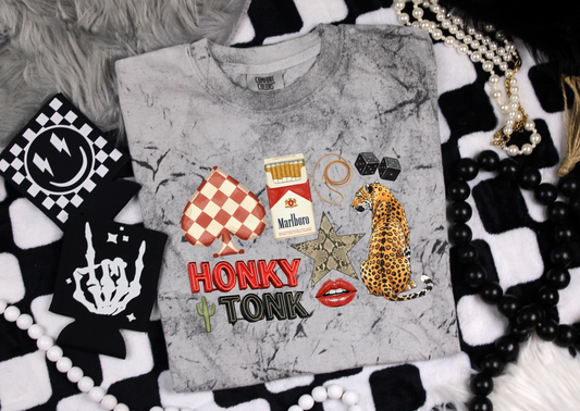 Honky Tonk Colorblast Graphic Tee