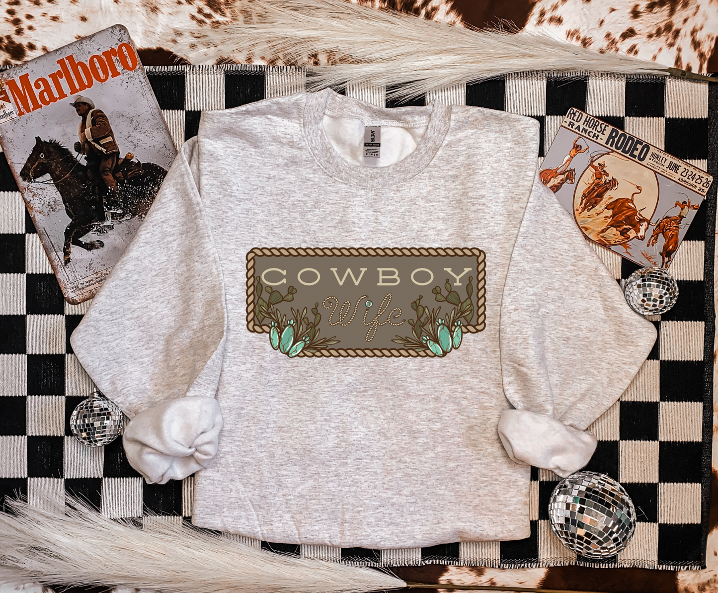 Cowboy Wife Crewneck