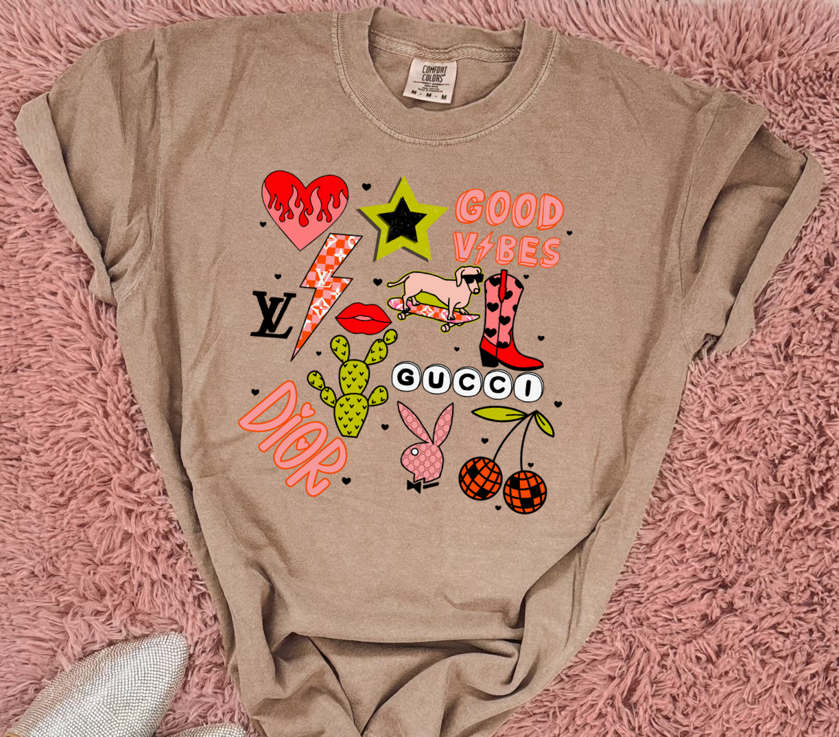 Boujee Baby Comfort Colors Graphic Tee