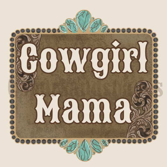 Cowgirl Mama PNG