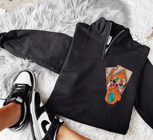 Play The Cards Quarter Zip