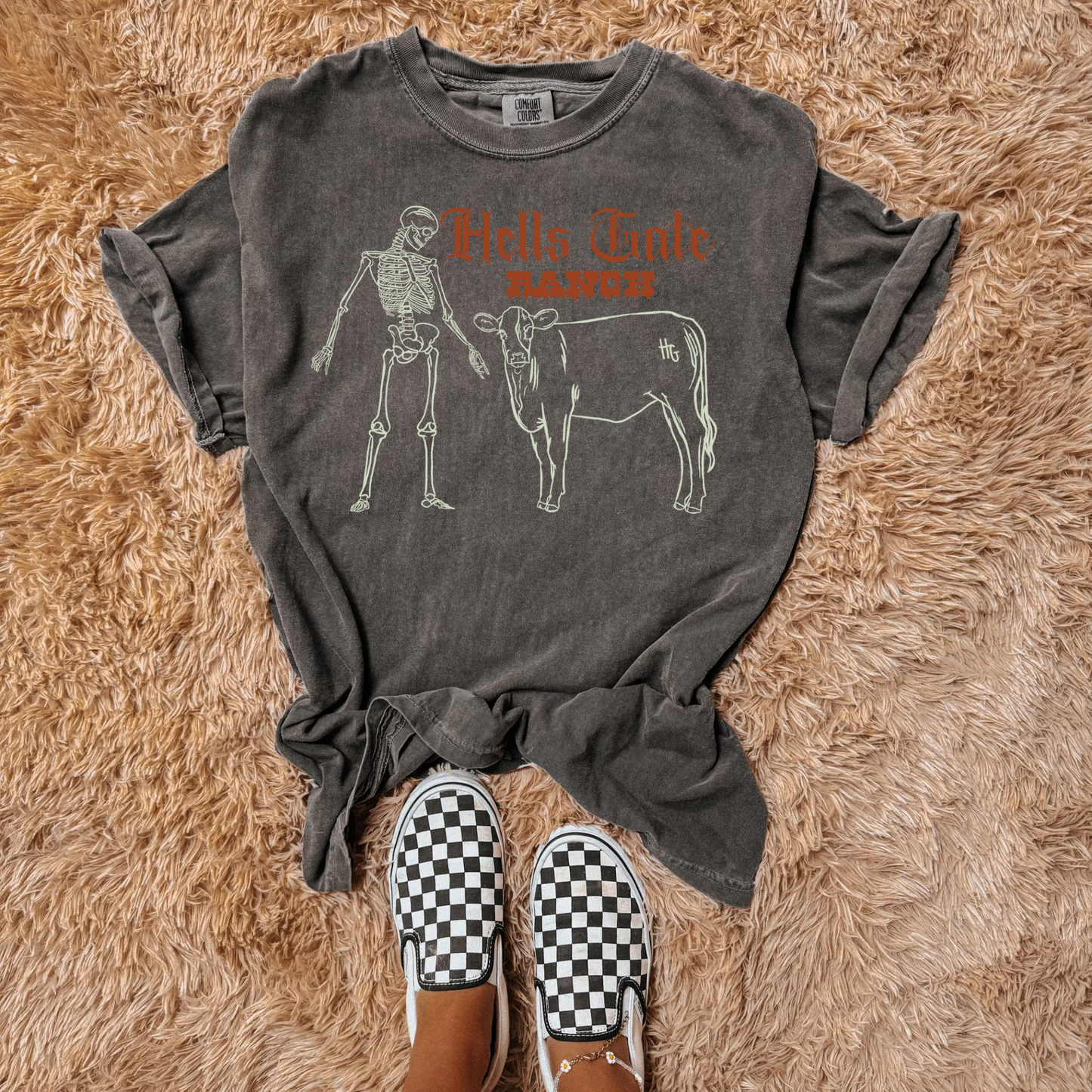 Hells Gate Ranch Comfort Colors Graphic Tee