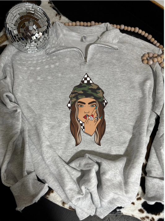 Cowboy Lover Quarter Zip