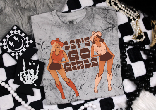 Let’s Go Girls Colorblast Graphic Tee