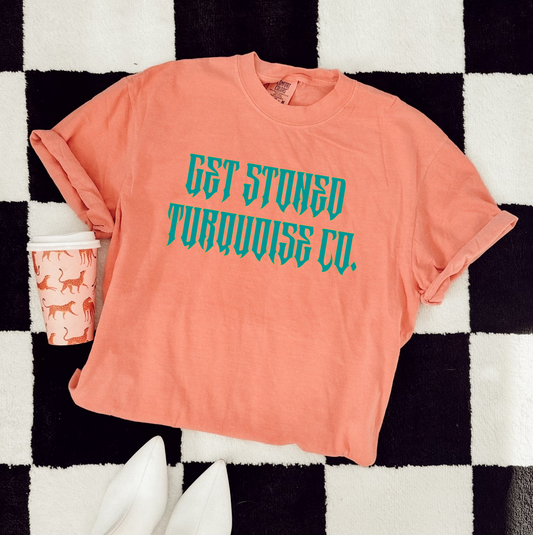 Get Stoned Turquoise Co. Comfort Colors Graphic Tee