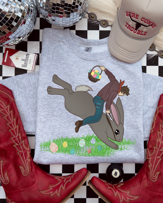 Buckin’ Bunny Crewneck