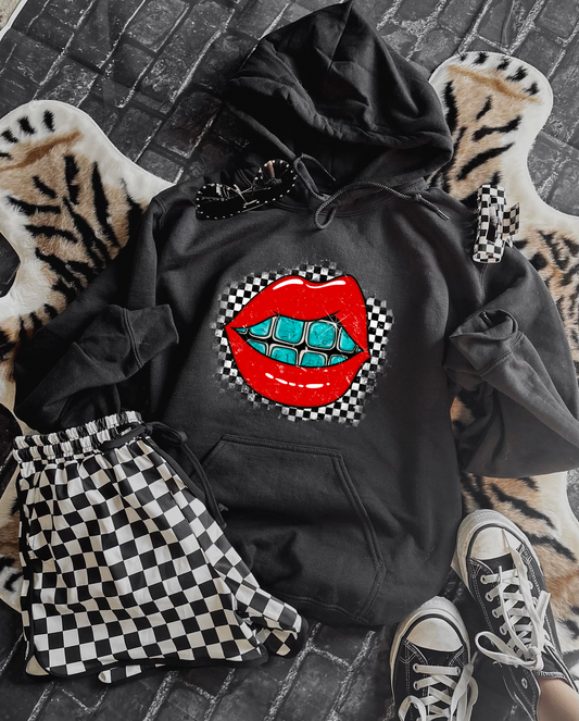 Turquoise Grill Hoodie
