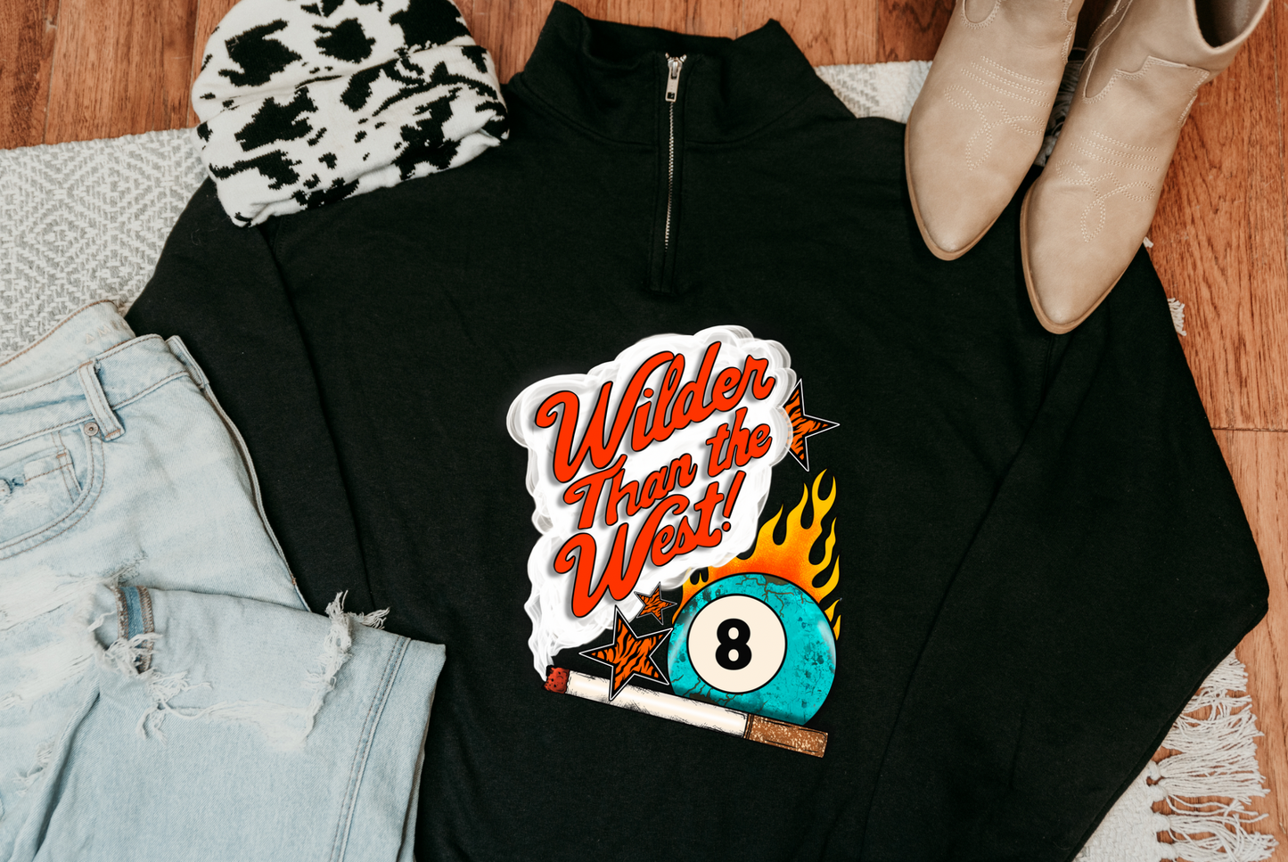 Wilder Than The West Quarter Zip