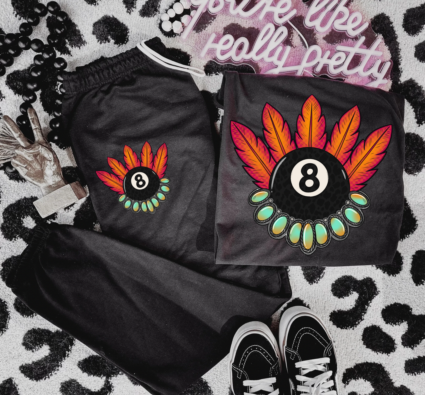 Feathered Fate Sweat Set