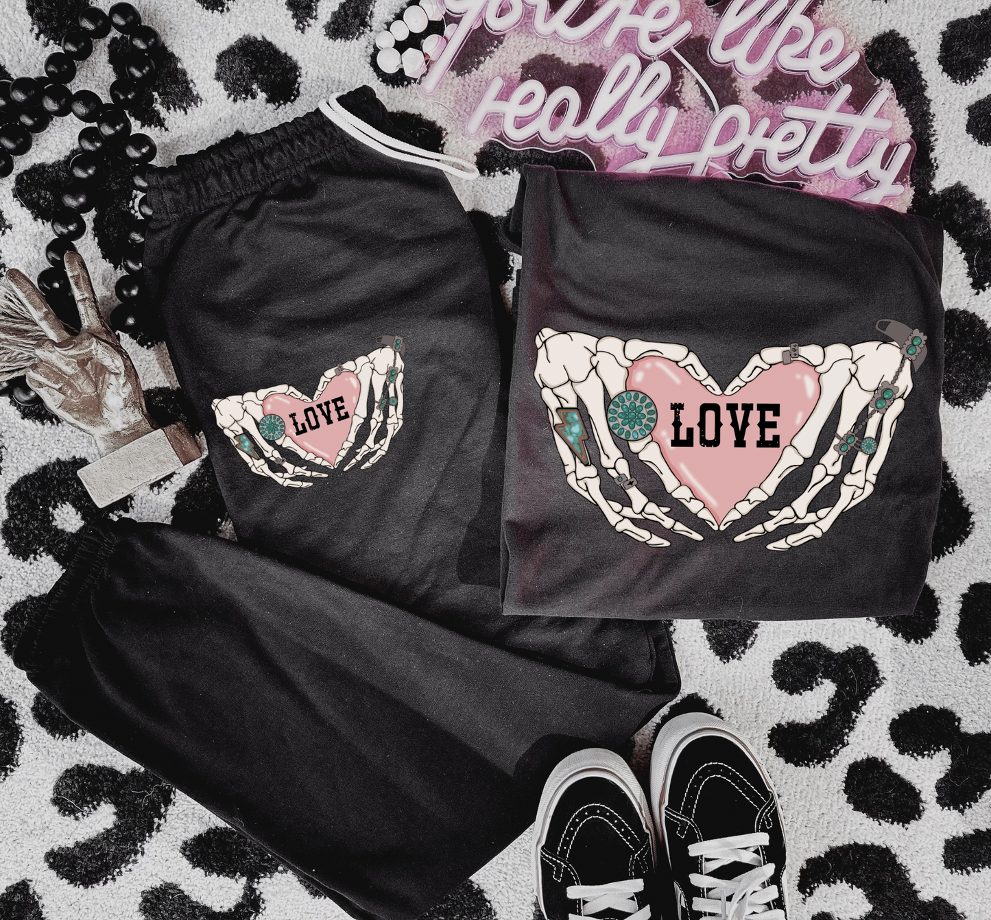 Western Love Sweat Set