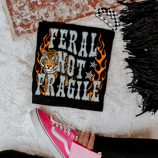 Feral Not Fragile Graphic Tee
