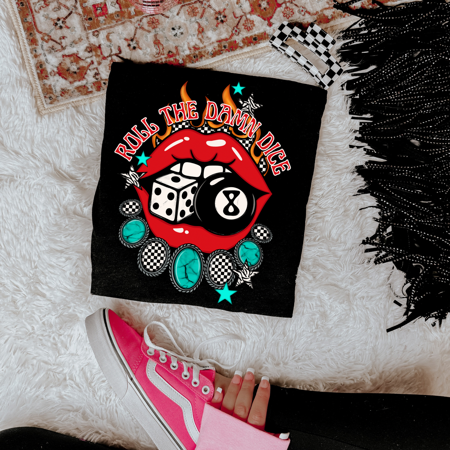 Roll The Damn Dice Graphic Tee