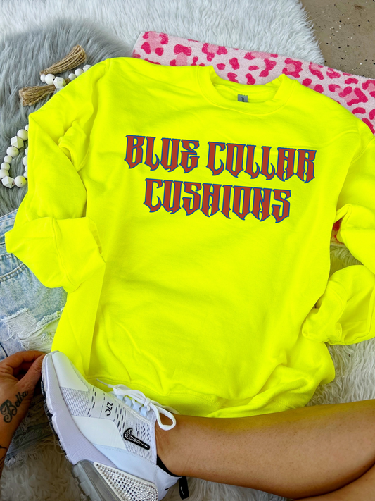 Blue Collar Cushions Crewneck