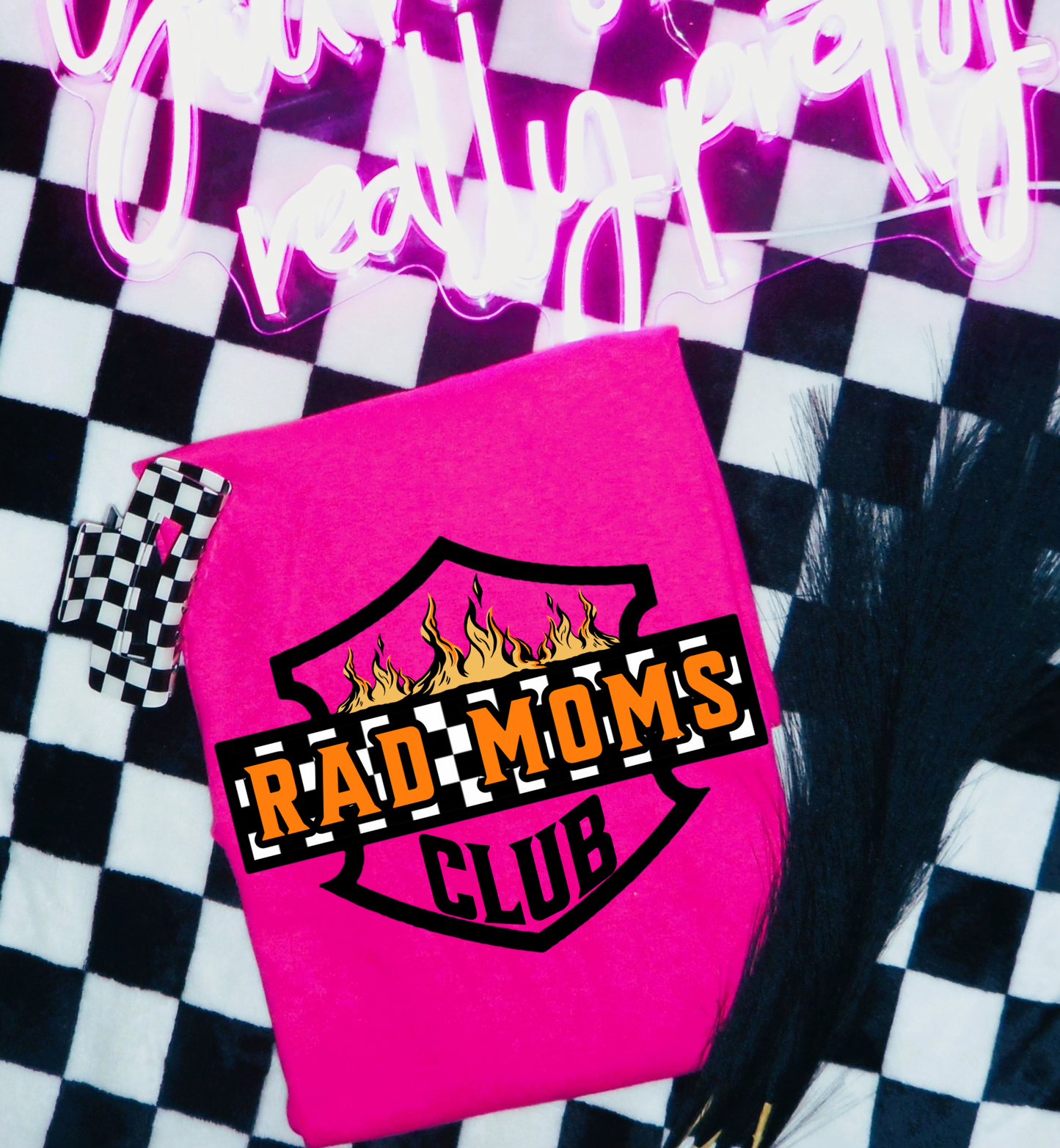 Rad Moms Club Graphic Tee