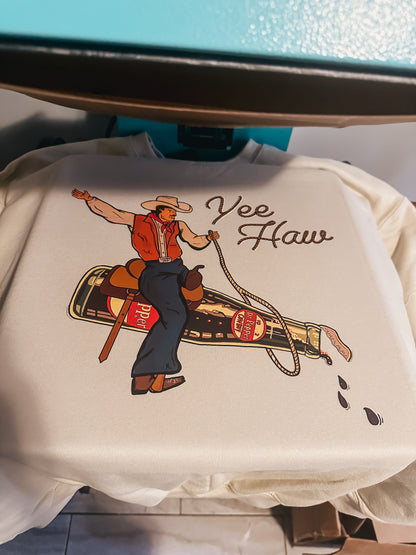 Dr. Pepper Cowboy Crewneck