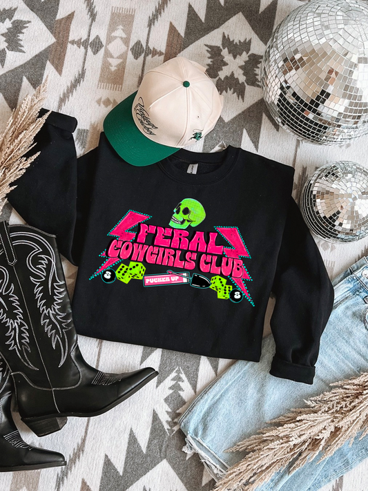 Feral Cowgirls Club Crewneck