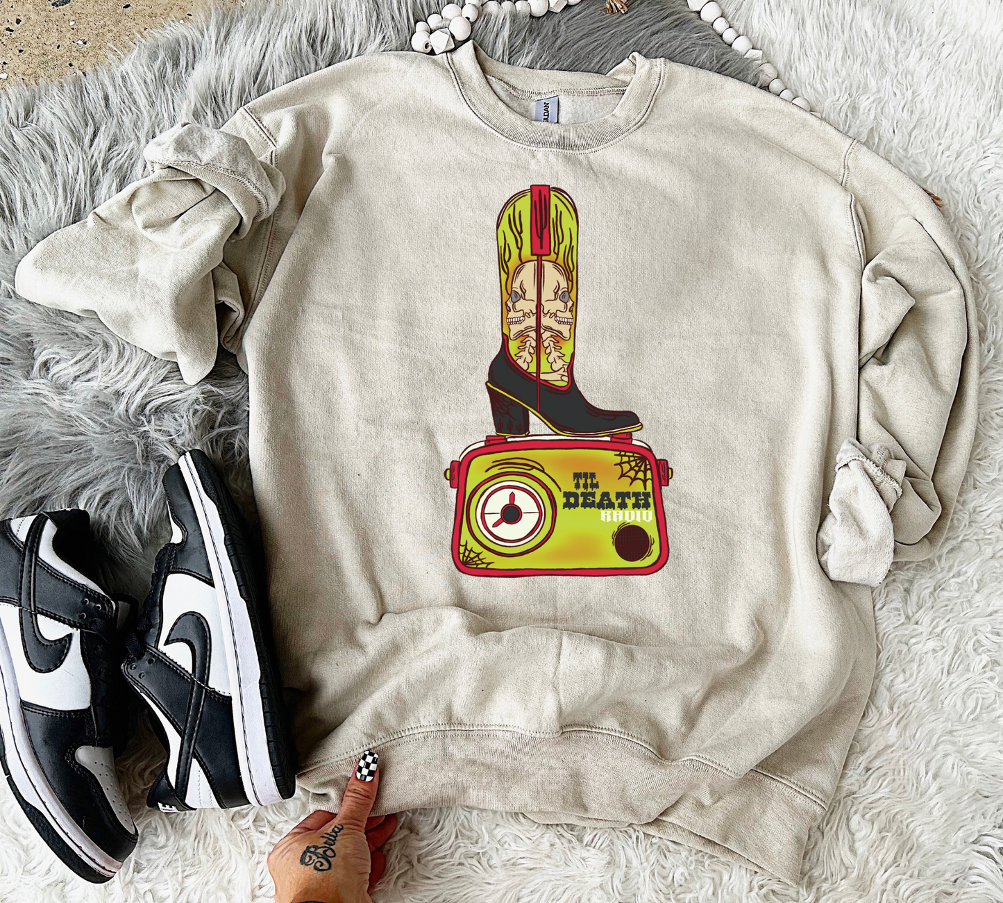 Till Death Radio Crewneck