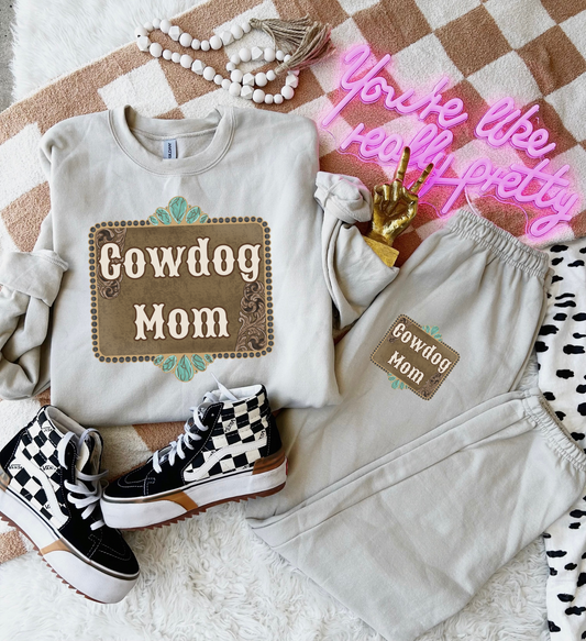 Cowdog Mom Sweat Set