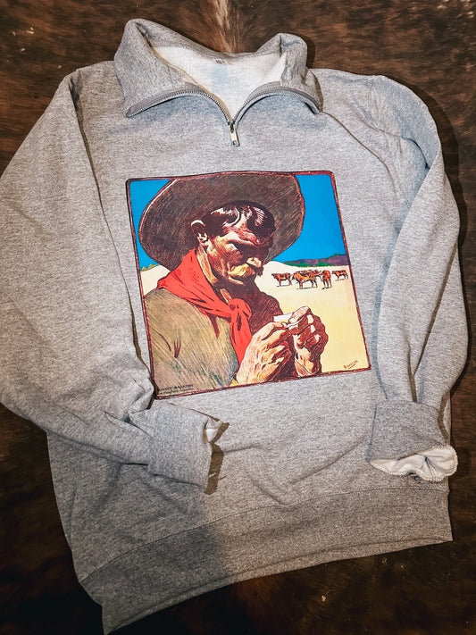 Cowboy Love Letters Quarter Zip