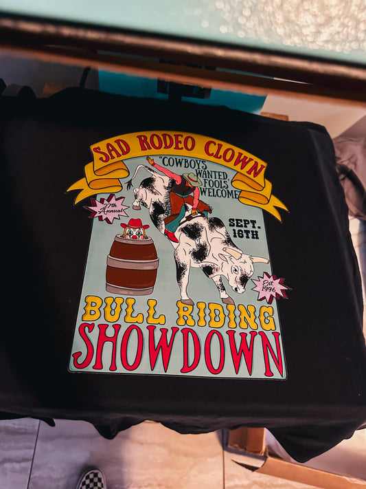 Sad Rodeo Clown Graphic Tee