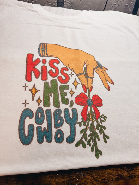 Kiss Me Cowboy Tee