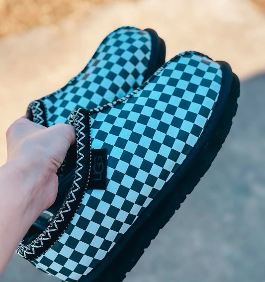 *PRE-ORDER* Checkered Slippers