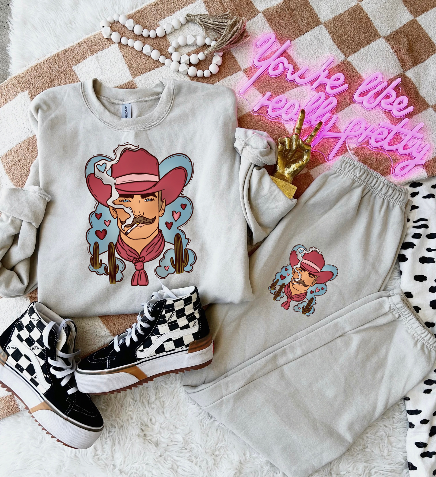 Cowboy Casanova Sweat Set