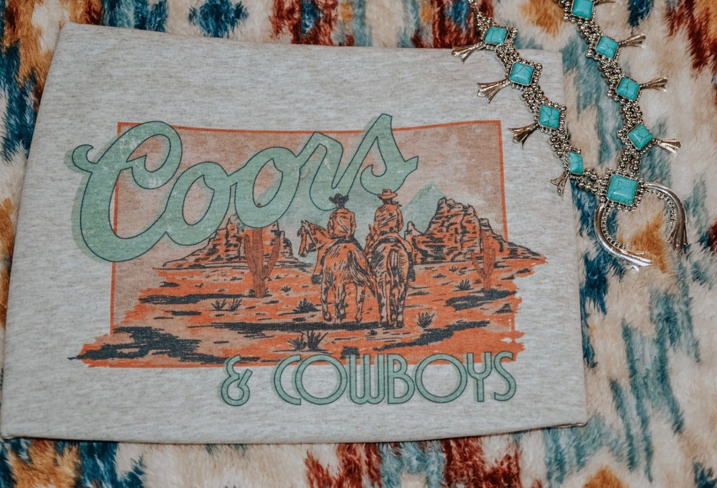 Coors & Cowboys Tee