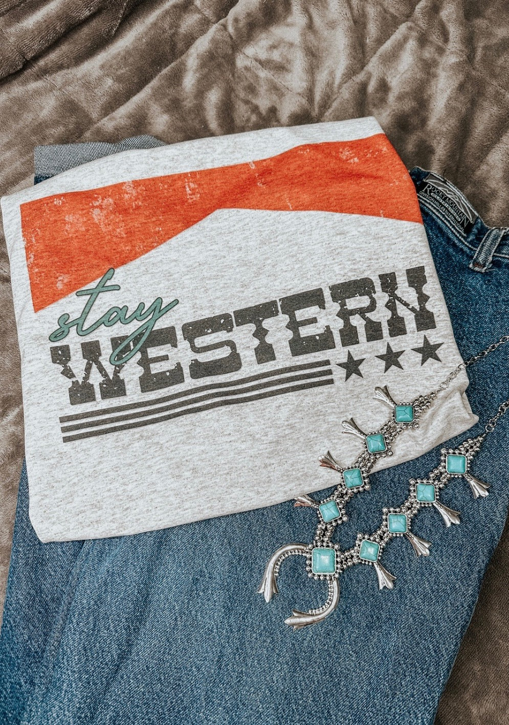 Stay Western Tee