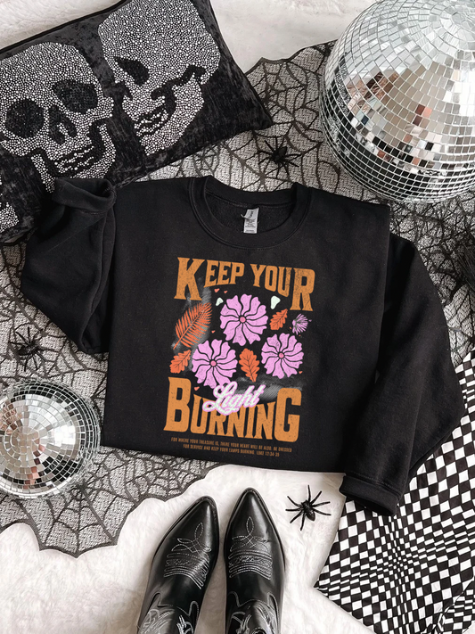 Keep Your Light Burning Crewneck