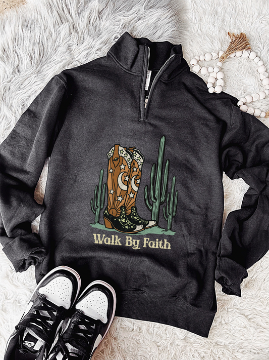 Walk By Faith Quarter Zip