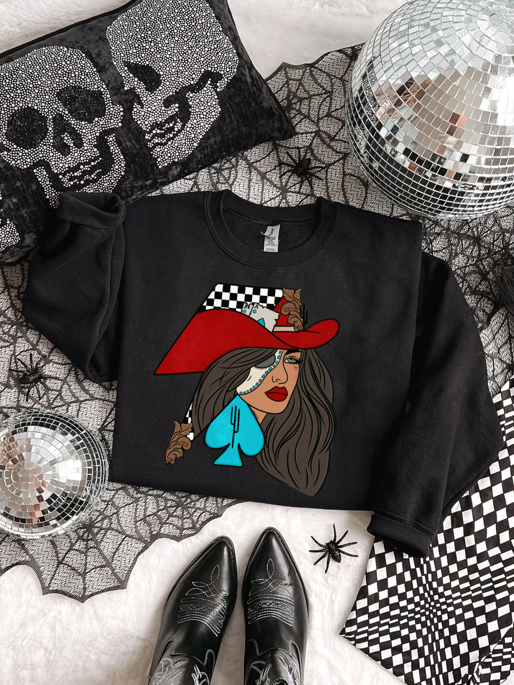 Rebel Cowgirl Crewneck