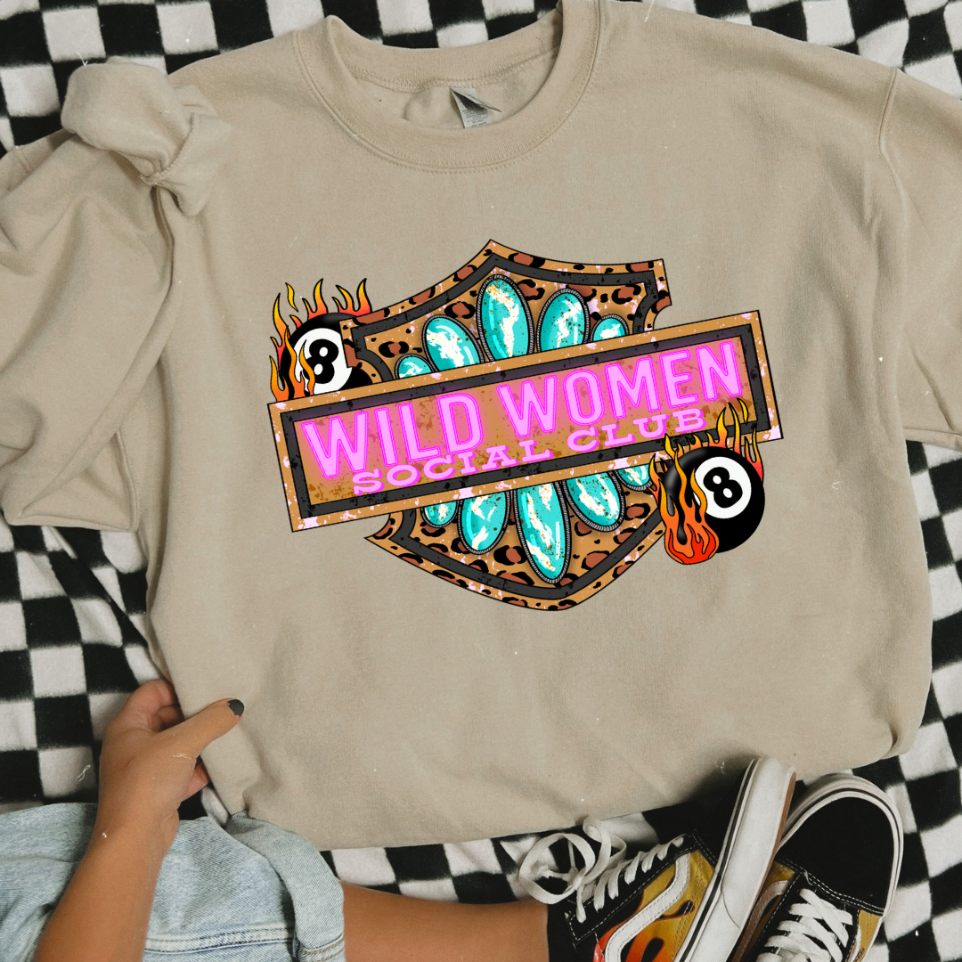 Wild Women Social Club Crewneck