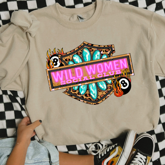 Wild Women Social Club Crewneck