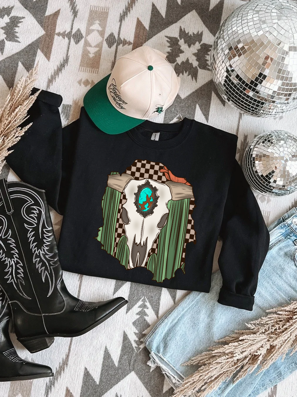 Turquoise Trail Crewneck