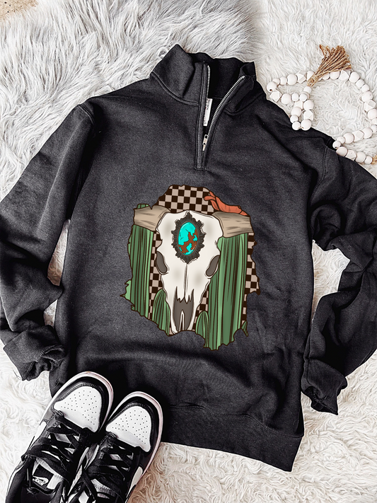 Turquoise Trail Quarter Zip