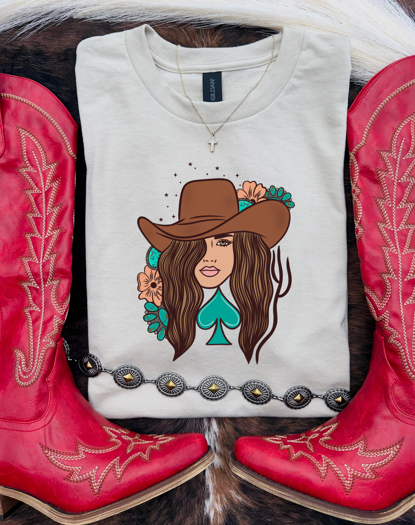 Cowgirl Spade Tee